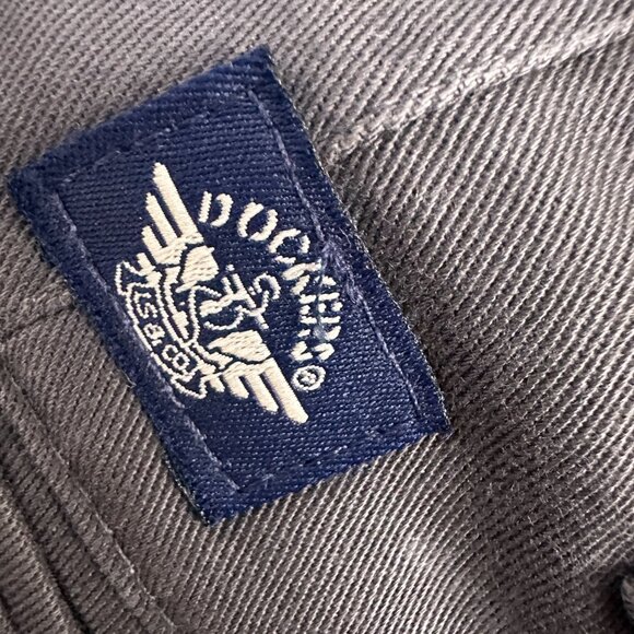 Dockers Loose Fit Mens Size W36 L29 Dress Pants Khakis Pleated Front Black - Picture 4 of 7